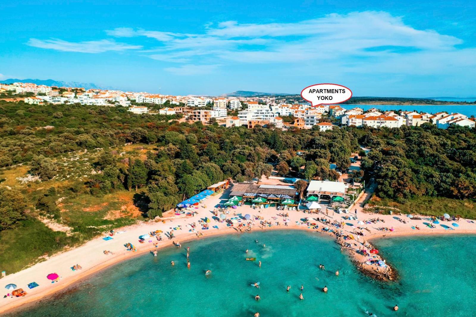 Apartments Yoko Novalja Εξωτερικό φωτογραφία